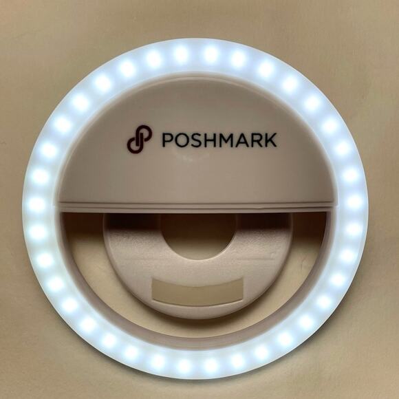 Poshmark Swag Online Meeting Adjustable Vanity Light w/Clip Micro USB Charger - Picture 2 of 14